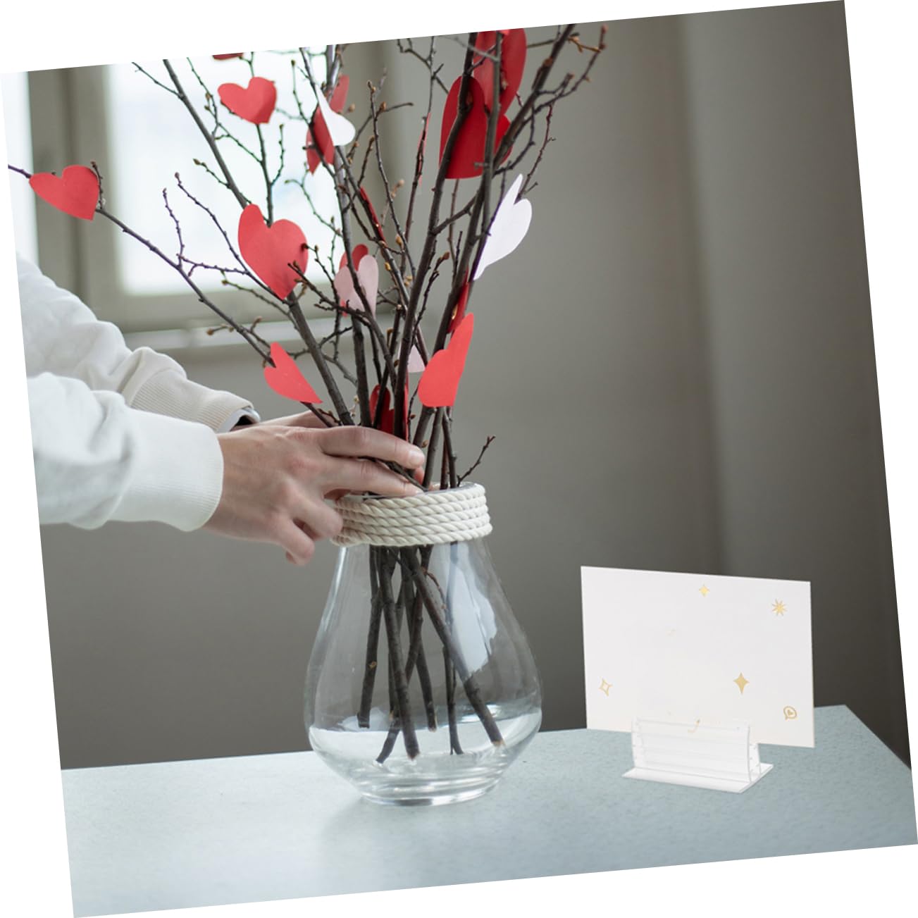 Porta Etichette Adesive in Pvc 60 Pezzi per Cartelli e Schede | Formato Mini 2, 95x1, 61x1, 18 Pollici, Supporto per Allineare Etichette, Cartoline e Ricevute