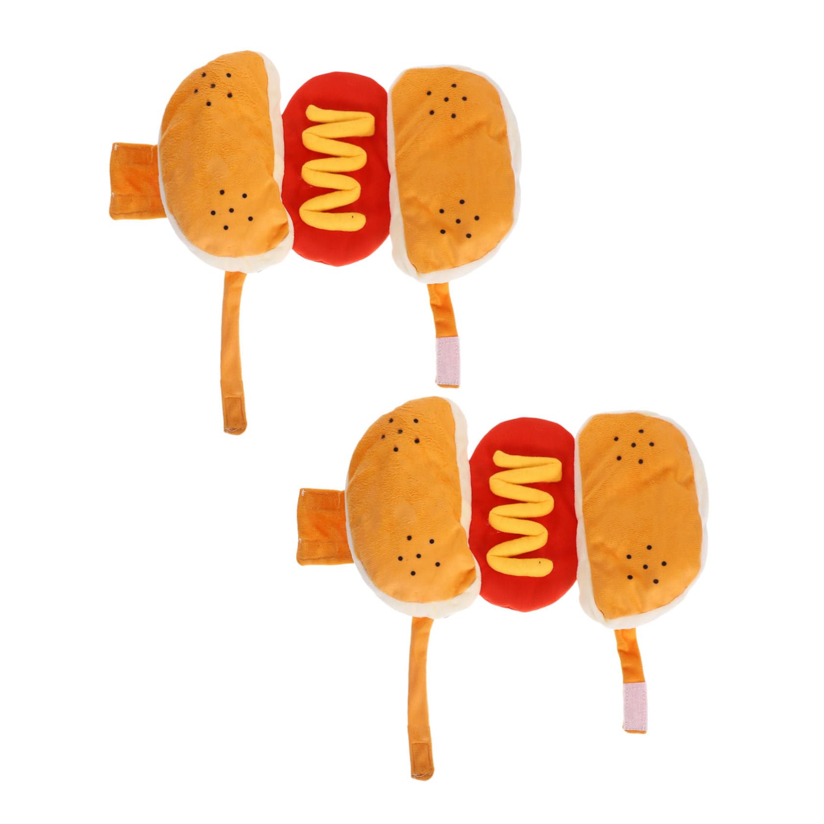 Déguisement hot-dog pour chiens vêtement de fête chat Toyvian S