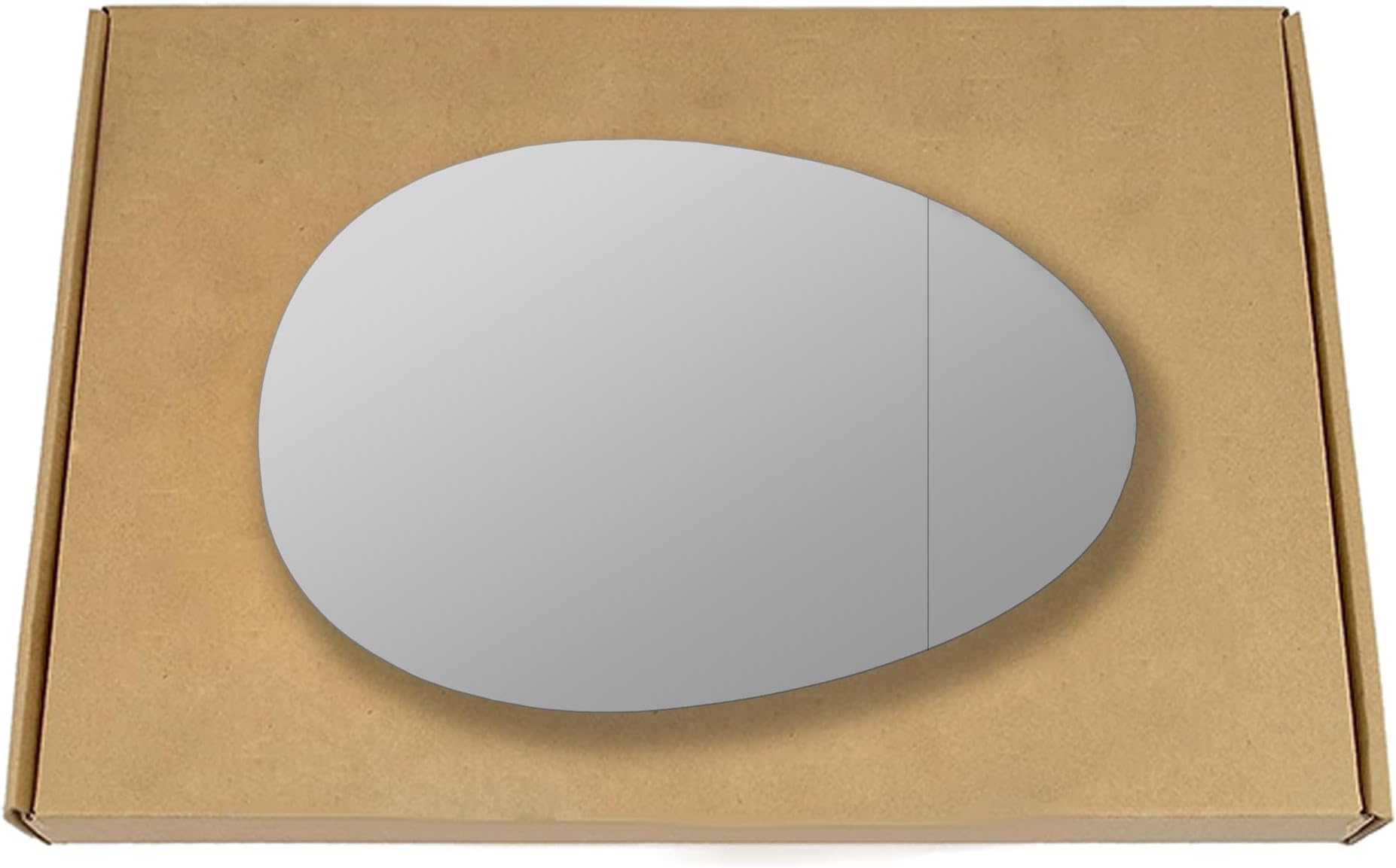 Less4spares Side View Replacement Wing Mirror Glass Compatible with Mini (BMW) Cooper One Hatchback 2006-2013 Blind Spot Right Driver off side RHS O/S