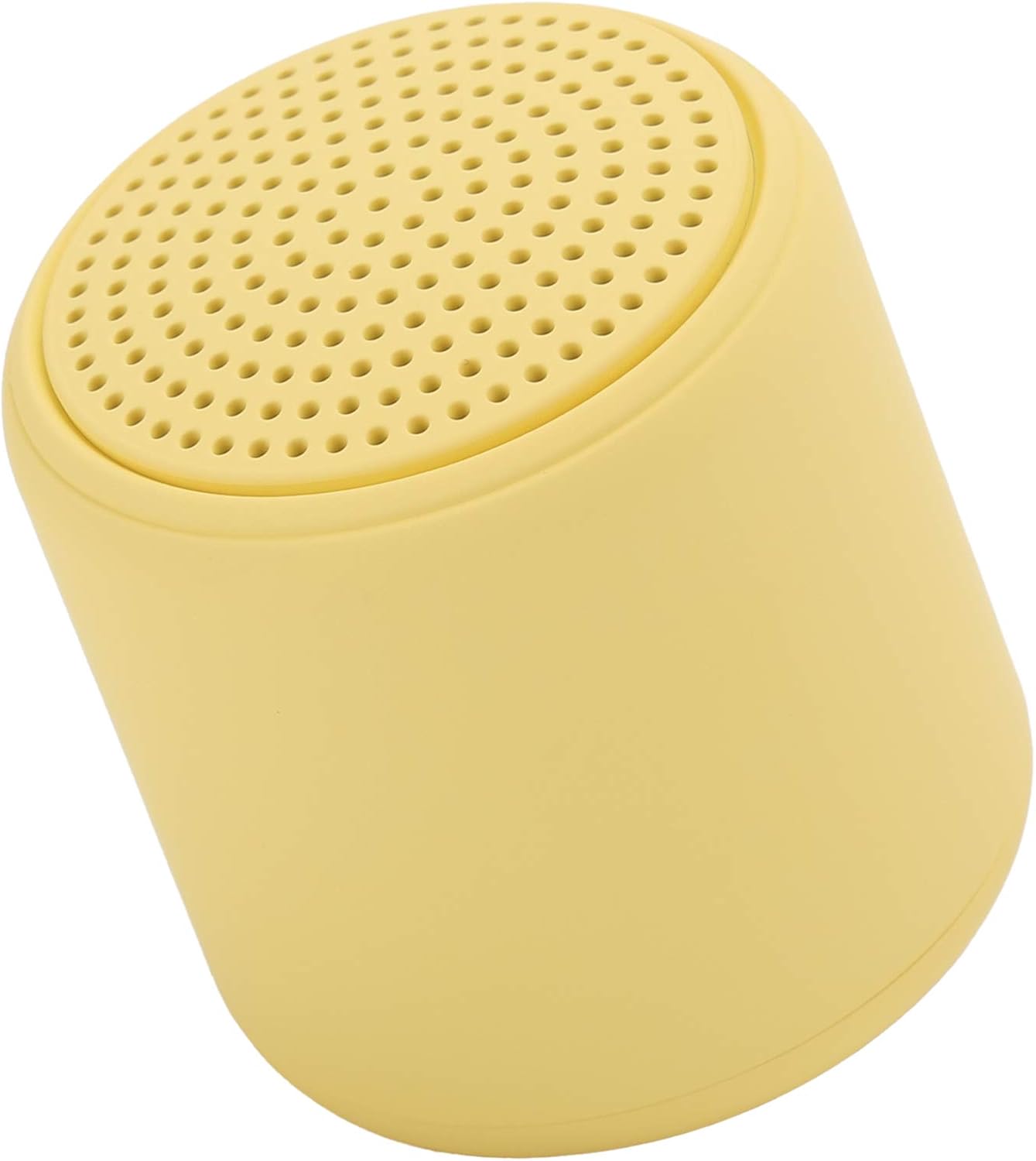 Altavoz Bluetooth portátil Mini Altavoz de Audio inalámbrico Interfaz USB Sonido estéreo Envolvente con cordón(Amarillo)
