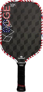 Diadem Edge 18K Pickleball Paddle Series | USAPA Approved, 18K Carbon Fiber Face for Unmatched Spin & Control, Durable Edge Shield Pro | Multiple Colors & Styles