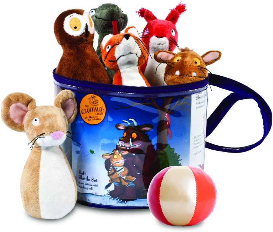 Aurora12971 Gruffalo's Child 9-inch Skittles, Beige/Yellow/Pink/White/Red for 3 years +