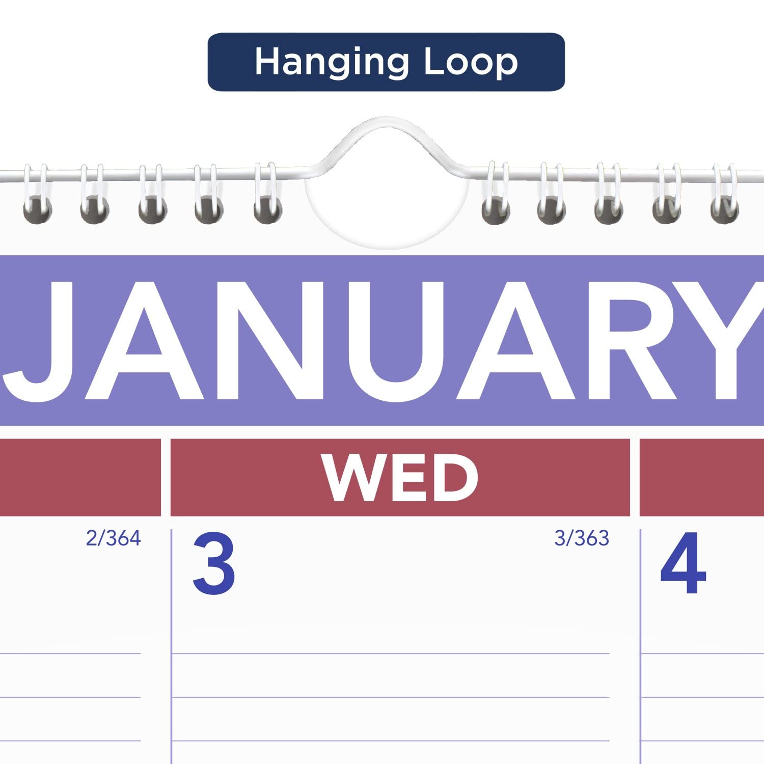 At a glance 2024 wall calendar 22 x 29 large 2 month pm92824 