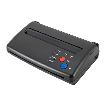 Tattoo Stencil Printer, Tattoo Transfer Stencil Printer Machine Thermal Copier Printer Tattoo Kit with Temperature Control for Tattoo Supplies