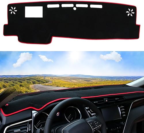 Cubierta de tablero personalizada para Camry 2018, 2019, 2020, 2021, 2022, decoración interior antideslizante, parasol, protector de rayos UV,