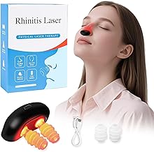 Appareil de thérapie nasale à lumière rouge, instrument de thérapie nasale à lumière rouge, appareil de physiothérapie apaisante nasale, appareil de thérapie nasale pour soulager les symptômes de la