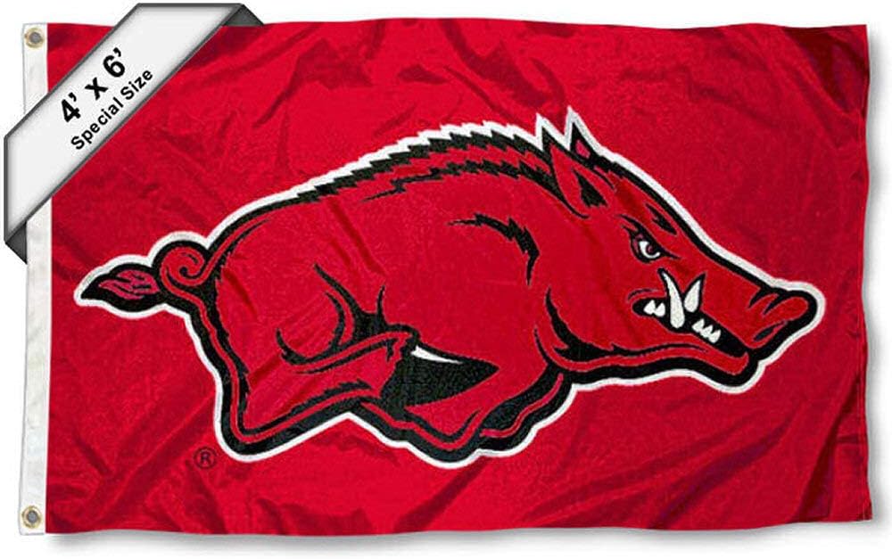 Arkansas Razorbacks 4 ft x 6 ft Flag