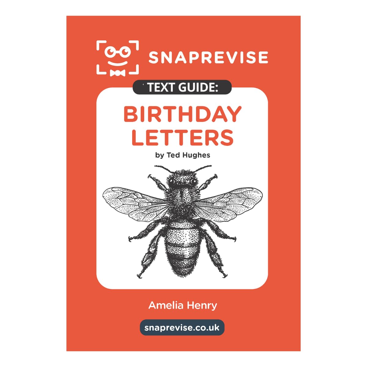 SnapRevise Birthday Letters Text Guide for English Literature