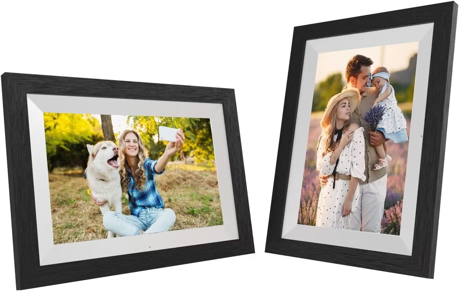 Skylight Frame - Cadre photo numérique Wi-Fi de 25,4 cm - Pour envoyer des photos depuis n'importe où - Écran tactile