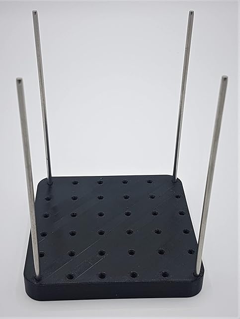 Blocking Boards & Stainless Steel Pins - 25+ Colours - Black - Small