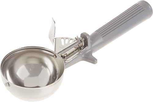 Miniatura 3 de Winco Plato de helado con mango gris, talla 8