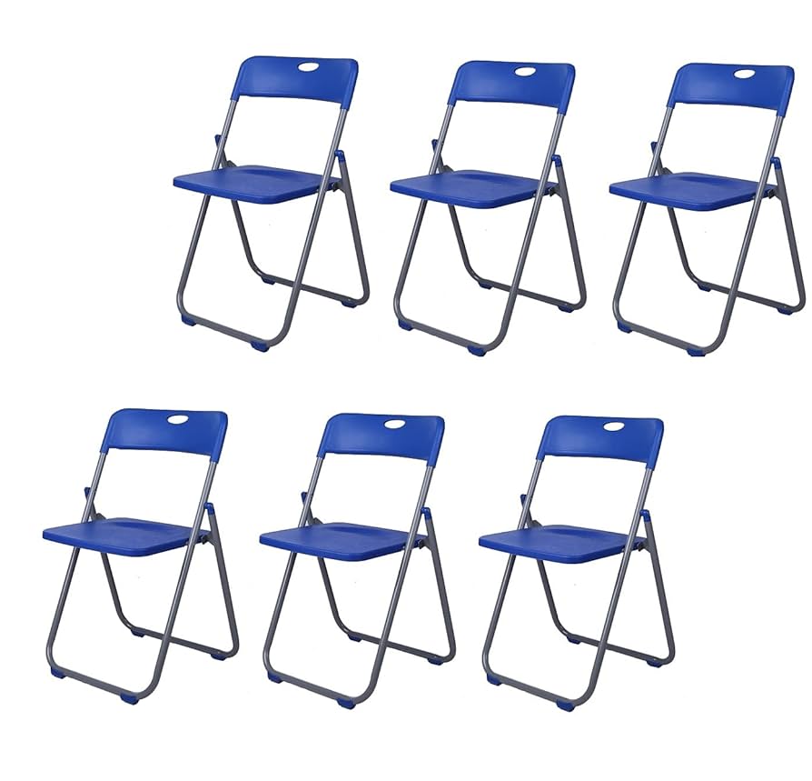 Amazon.co.jp: パイプイス 折りたたみパイプ椅子 6脚セット 会議