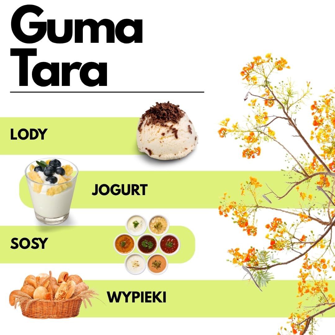Saporepuro Mąka z nasion Tary - Tara Guma 250 gr