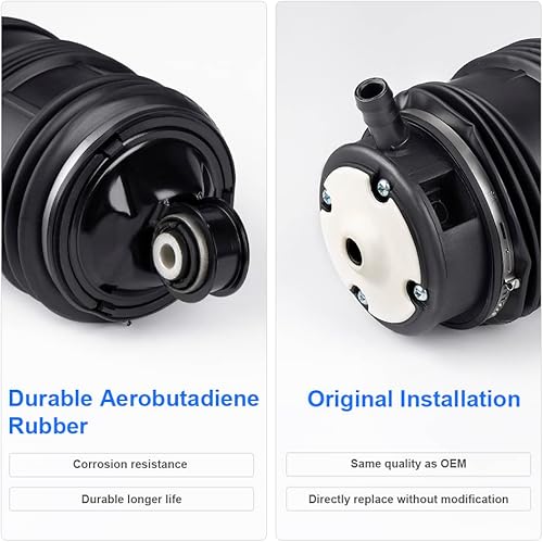 Miniatura 4 de JDMON 1 unids Kit de resorte de aire trasero derecho bolsas de suspensión de aire reemplazo para Mercedes-Benz W211 W219 2003-2011 CLS500 CLS550