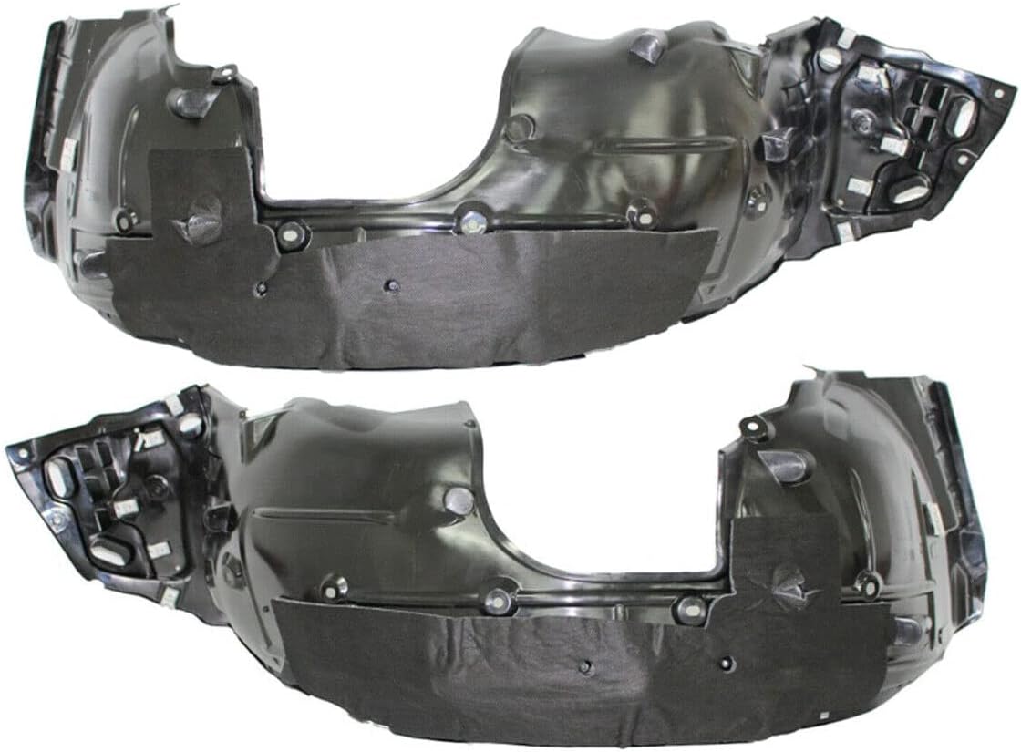 Parts N Go Fender Liner Set w/Clips For 2019-2021 Civic Front Driver & Passenger Side Left Right HO1249186 HO1248186 74151TBAA50 74101TBAA50