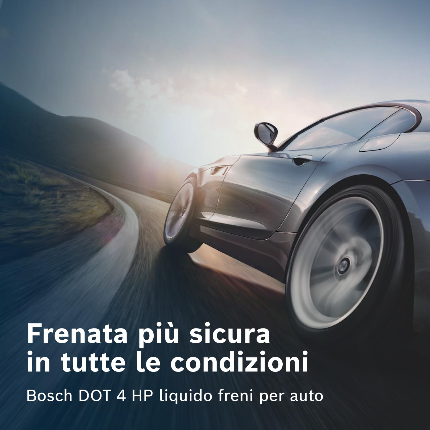Liquido Freni Bosch DOT 4 HP, 0,5 L – Per tutti i veicoli moderni con freni ABS e ESP