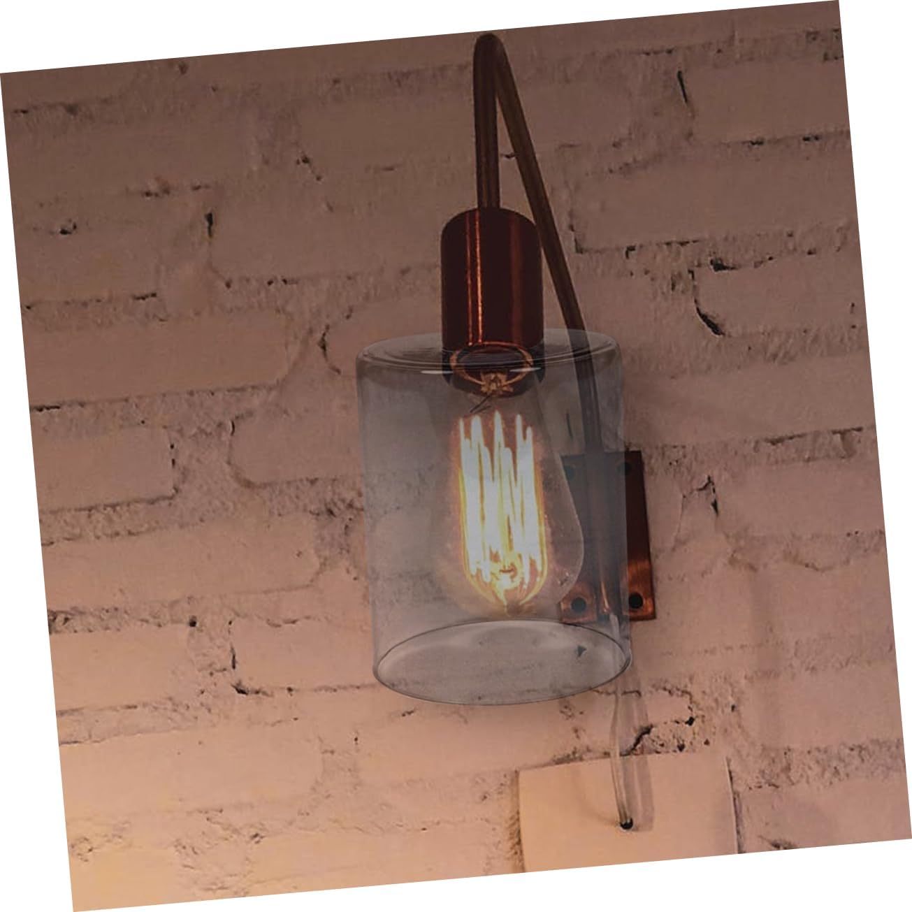 HOMSFOU 3pcs Ceiling Lamp Lid Glass Lampshade Replacement for Pendant Light Fixture