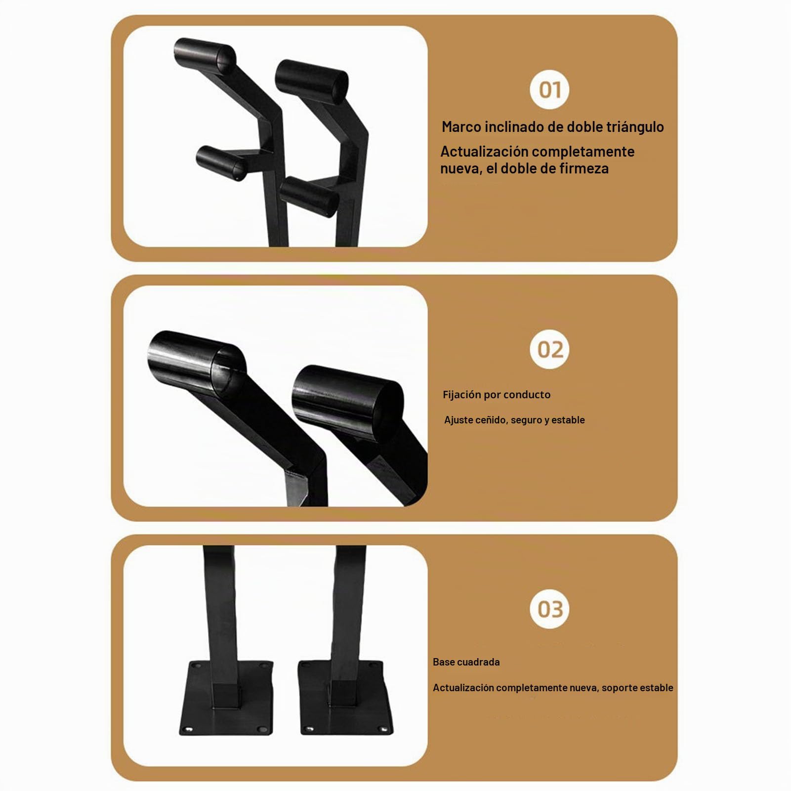 Barra de estiramiento de madera de barra de ballet doble independiente portátil,Barra de baile fija en el suelo poste de práctica profesional,Barra de Baile Elástica para Entrenamiento en Casa