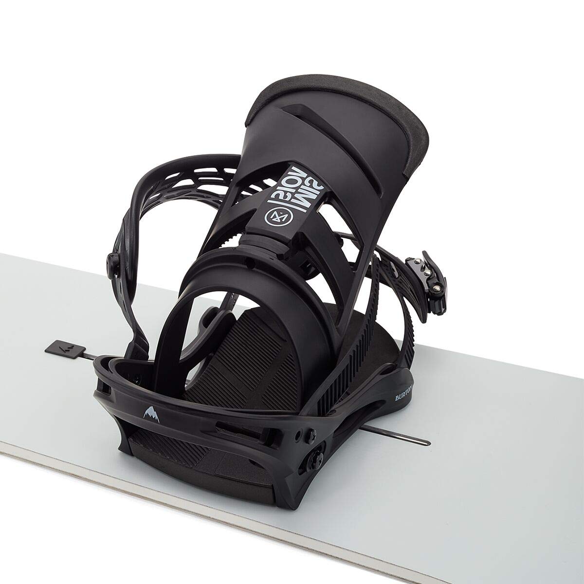 Burton Mission Mens Snowboard Bindings Sz M (8-11) Black, Bindings