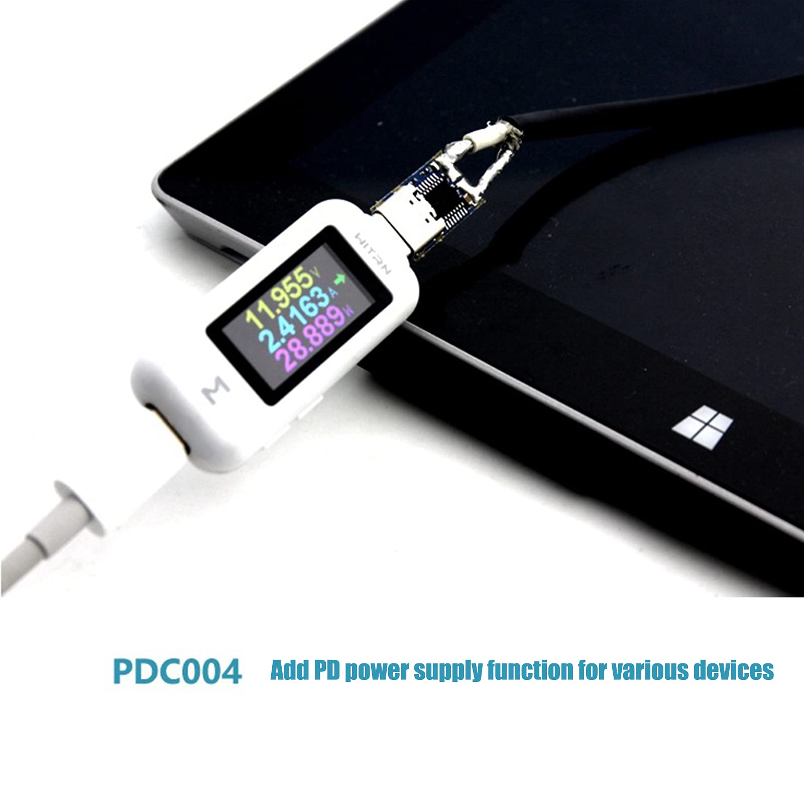 Modu?y Power Trigger, 5 sztuk Usb-c Pdc004 Pd 12 V DC modu? wyzwalania napi?cia sta?ego 5 A wej?cie gniazda typu C DC modu? wyzwalania napi?cia sta?ego do inteligentnych domów