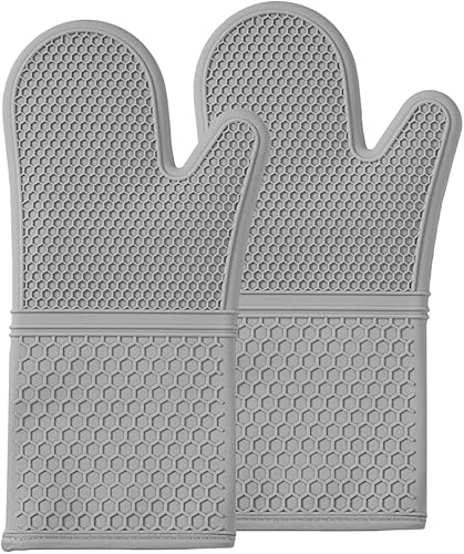 Miniatura 16 de Restaurantware Comfy Grip - Manoplas para horno mini de 4.3 x 3.5 x 4.2 pulgadas, agarraderas para ollas, 1 juego de guantes de dedos de grado