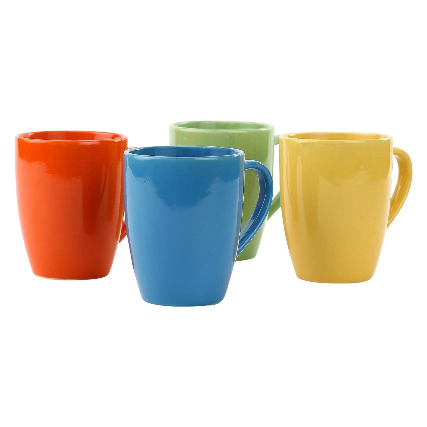 Meal with Nature, Coffee Mugs with Handle | Milk/Tea/Coffee Mugs/Cups Set | Food Grade Virgin Plastic Microwave Safe Mugs, (300ml, Set of 4)