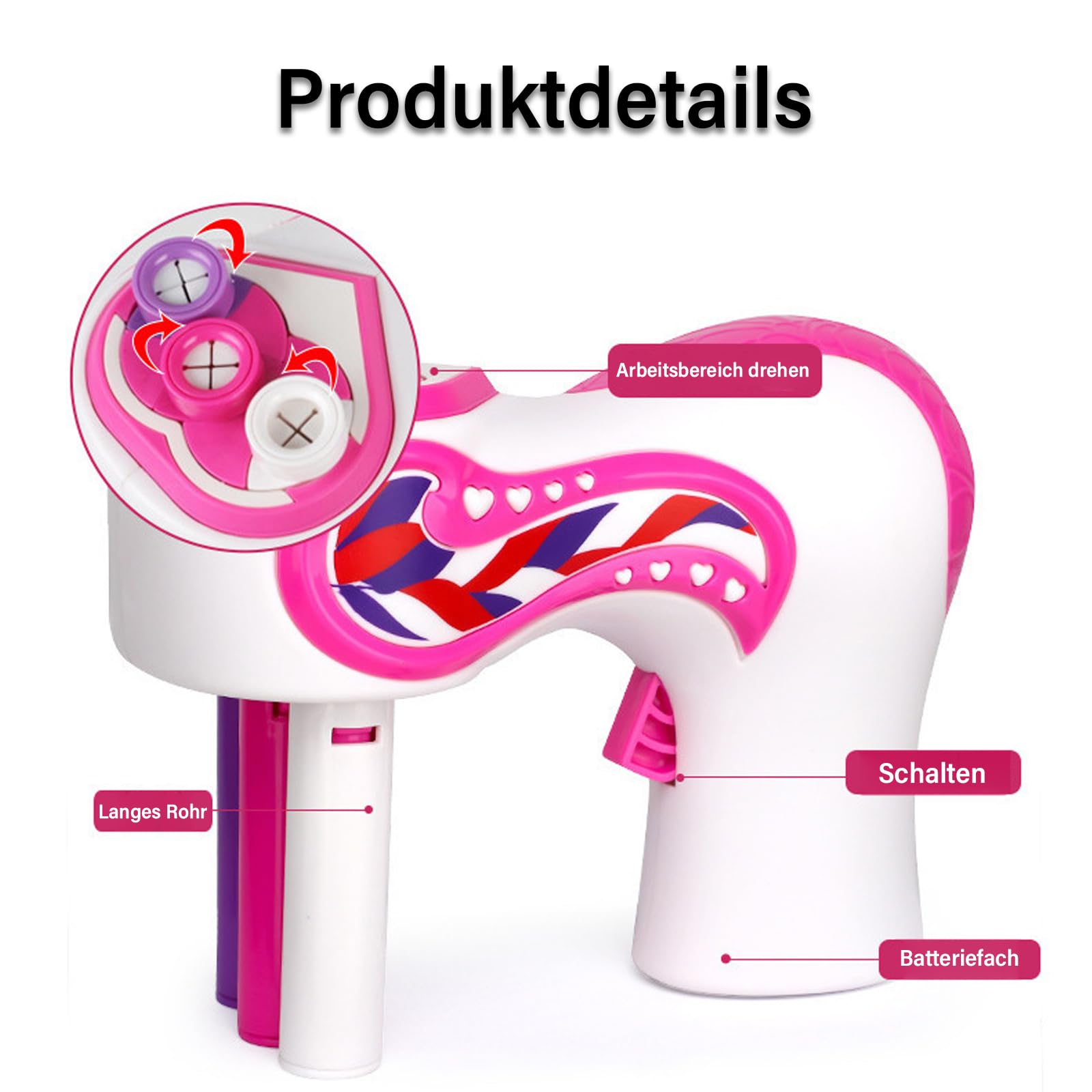 Automatic Hair Braider Elektrischer Hair Bedazzler Kit Weihnachten Automatische Haarflechtmaschine DIY Braiding Device Haarflechter Magisches Haare Flechten