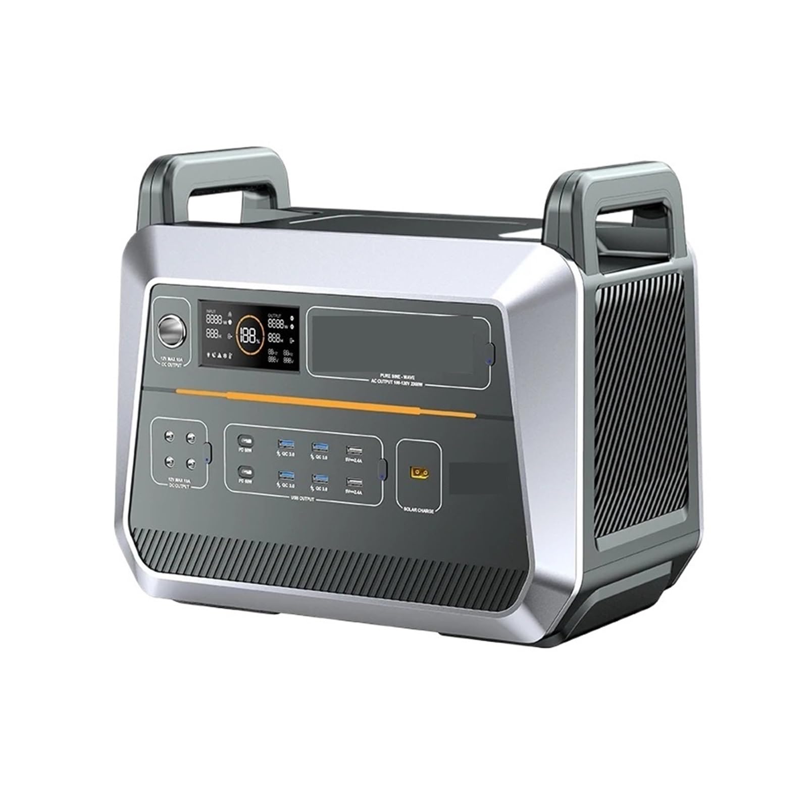 Power Station 220V Emergency Power Supply 2000W Portable Outdoor for Outdoor Camping Home