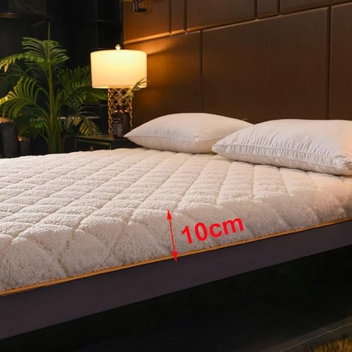 Miniatura 3 de Tatami - Colchón plegable japonés, colchón de futón grueso para dormir, tapete cálido para el suelo, colchón de campamento para residencias de