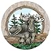Thirstystone Stoneware Coaster Set, Big Sky Moose