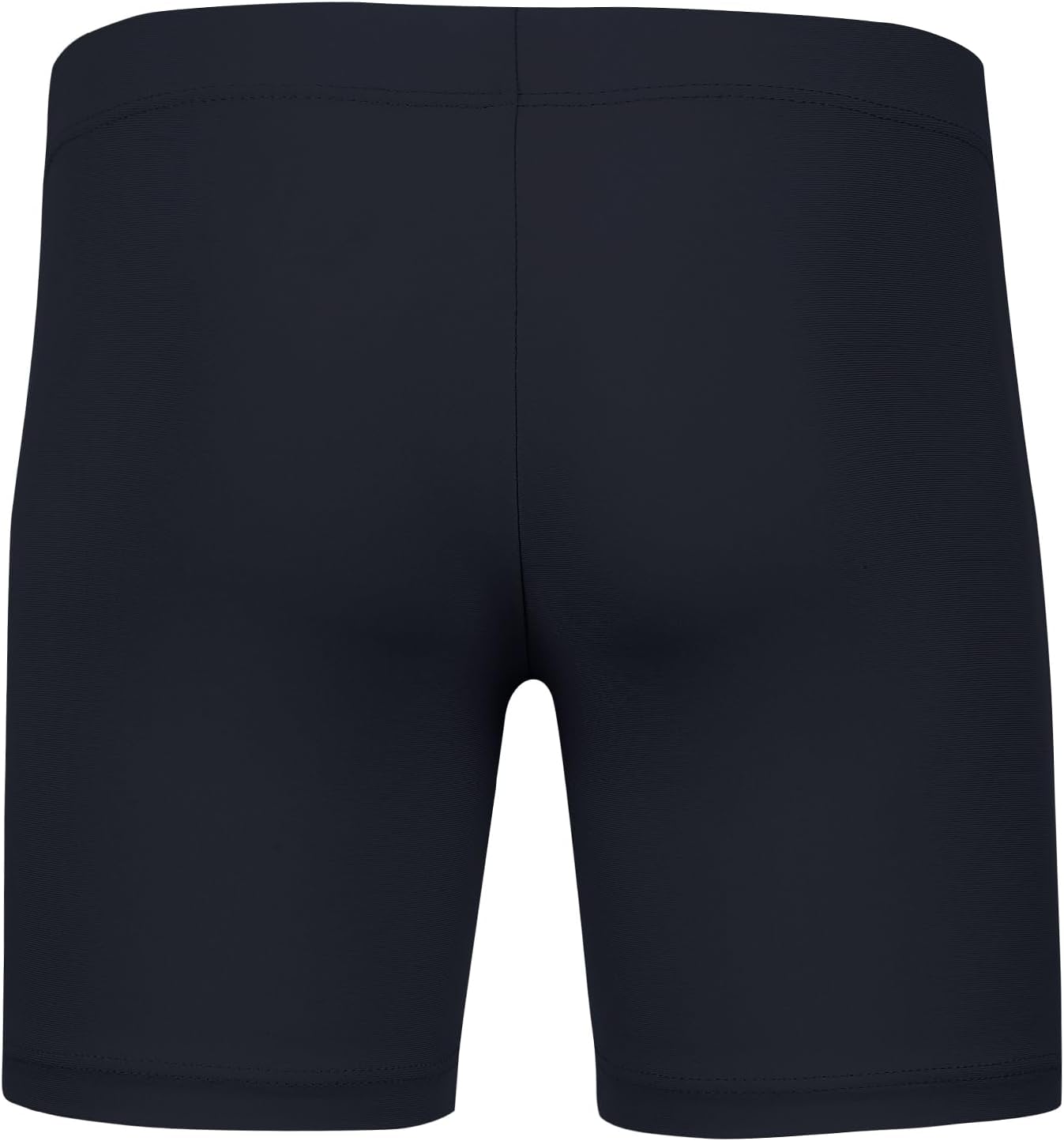 ボーイスクエアレッグスイムジャマー UPF50+、トレーニング用ユースボーイジャマースイミングショーツ