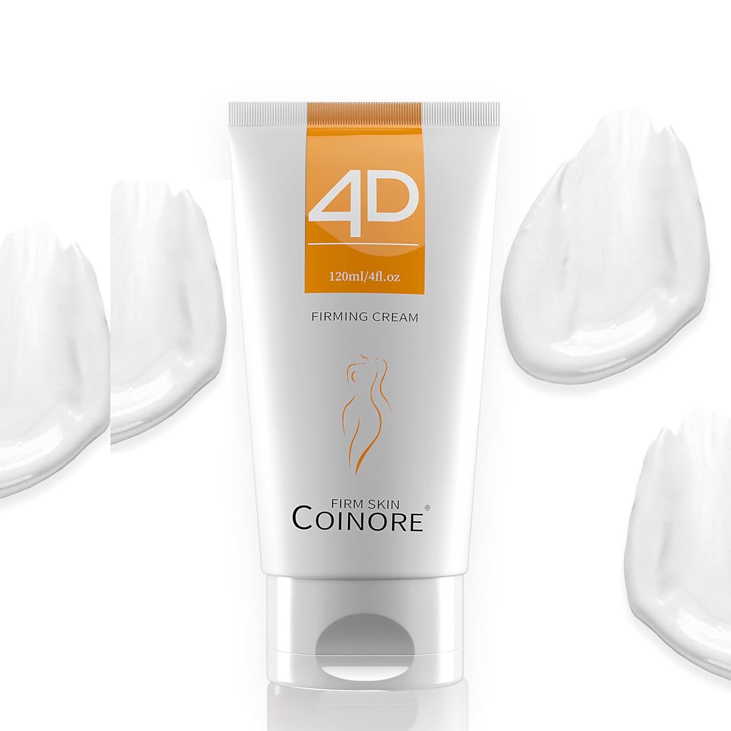 B Flat Belly Firming Cream - Fast Absorbing Moisturizer Firming, Tightening Cream for Belly, 3.0 Fl Oz