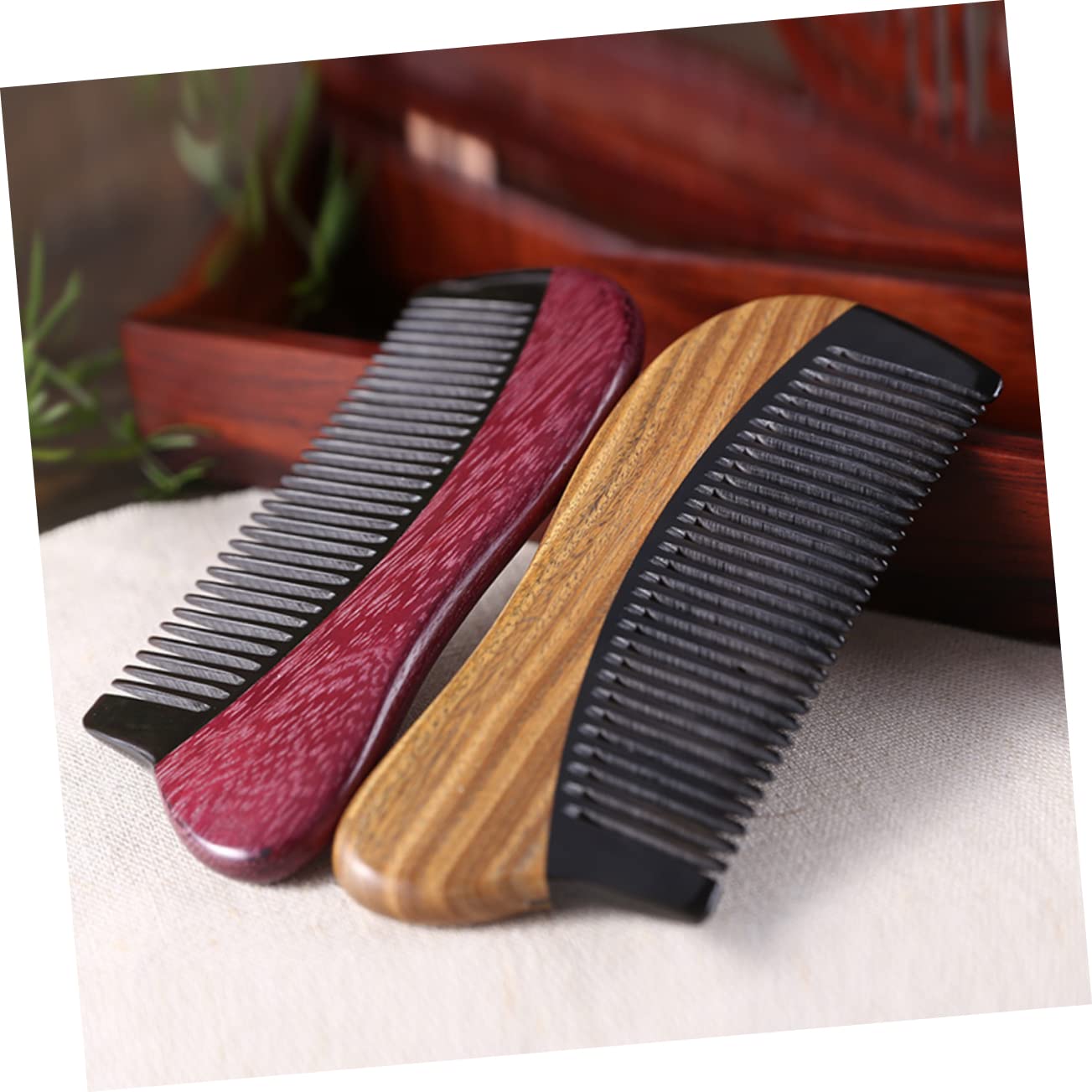 FRCOLOR 3 Pezzi Spazzola Per in Legno Per Lisciante Delicato Per Festival