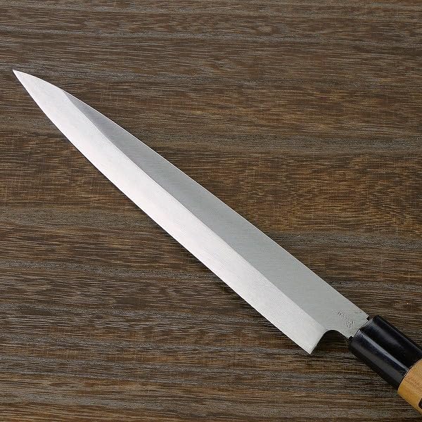 Sashimi Knife 210mm, (Yanagiba Bocho) For left hander Made of Gin3