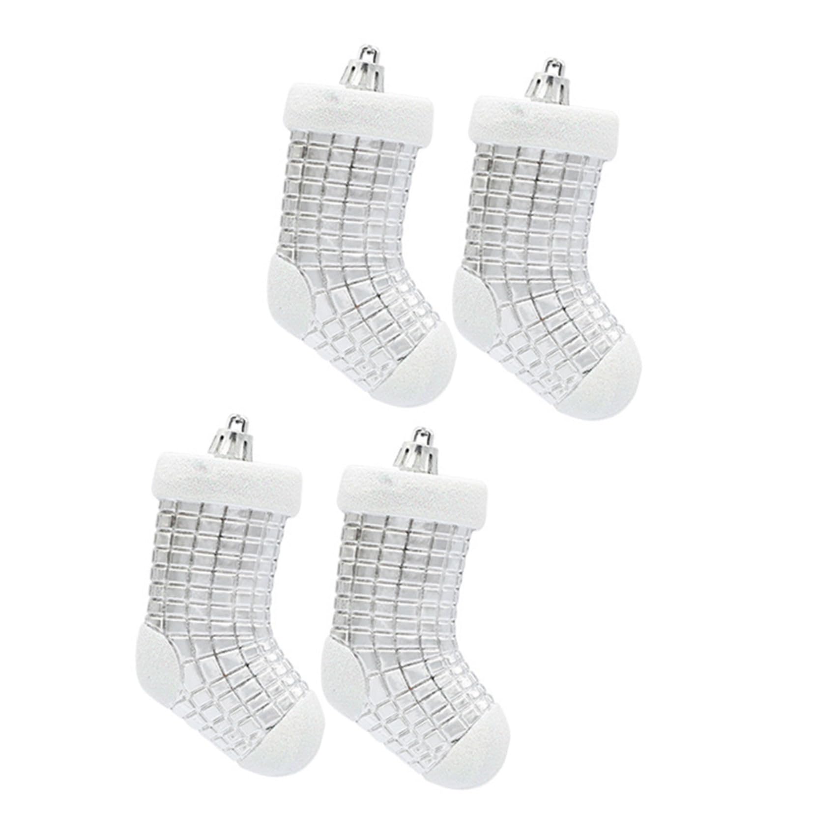 IMIKEYA 20 STK Weihnachtsbaum-anhänger Süßigkeiten- Weihnachtsfensteranhänger Weihnachtsanhänger Selber Machen Weihnachtsbaum-Requisite Girlandendekor Weihnachtsbaumschmuck Plastik