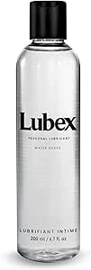 Lubex, Premium Water Based Lubricant for Men and Women, Toy Safe, Natural, Organic, Skin Friendly,…