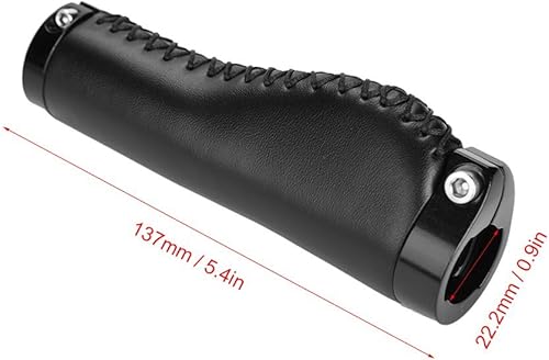 Miniatura 3 de Empuñadura de manillar de bicicleta, empuñaduras de manillar de bicicleta con bloqueo antideslizante de poliuretano agarre agarre MTB agarre ampliar