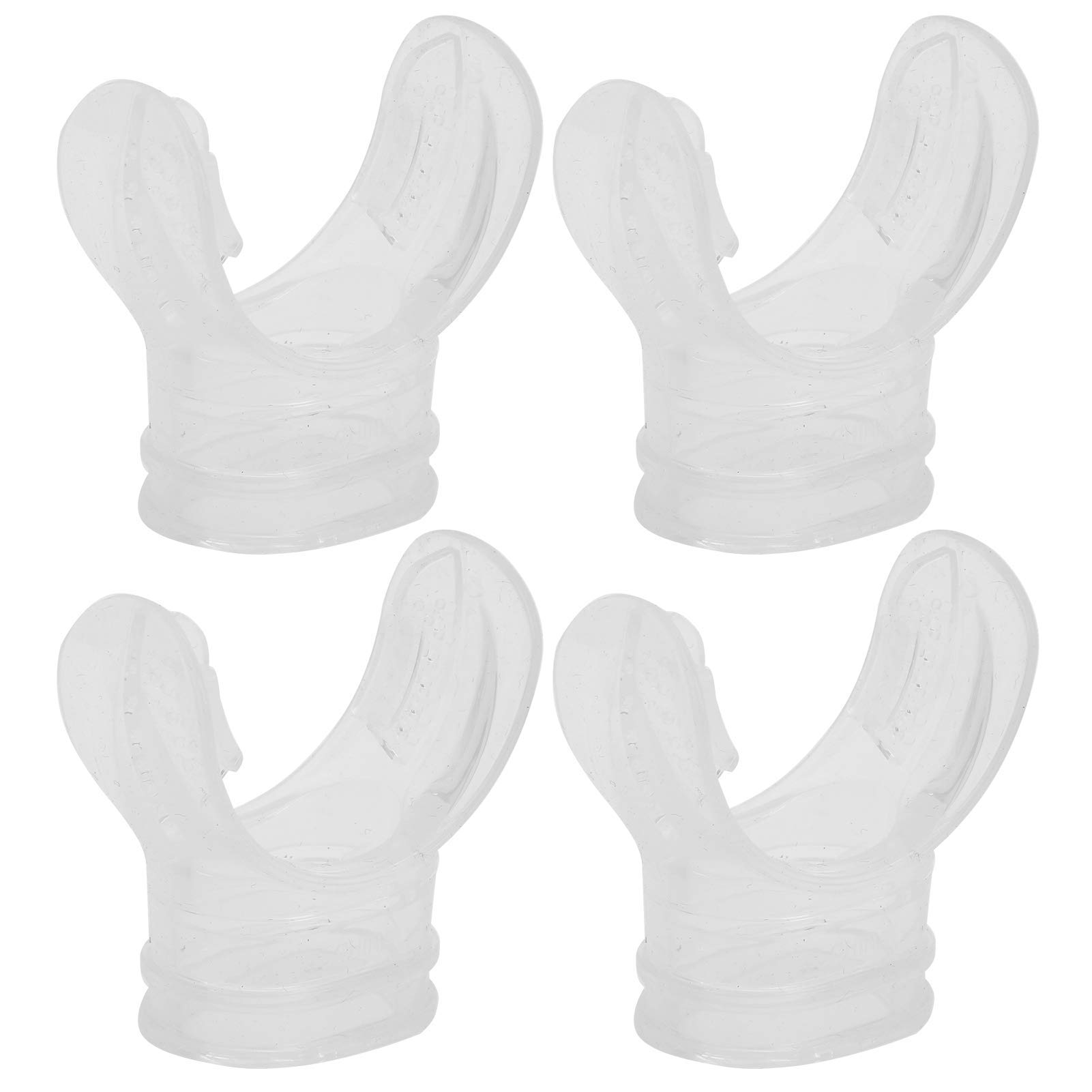 Regolatore per Immersioni, 4 Pezzi Bocchino per Regolatore per Immersione Subacquea in Silicone da Bocchino per Morso Comfort Bocchino per Boccaglio di Ricambio Accessori