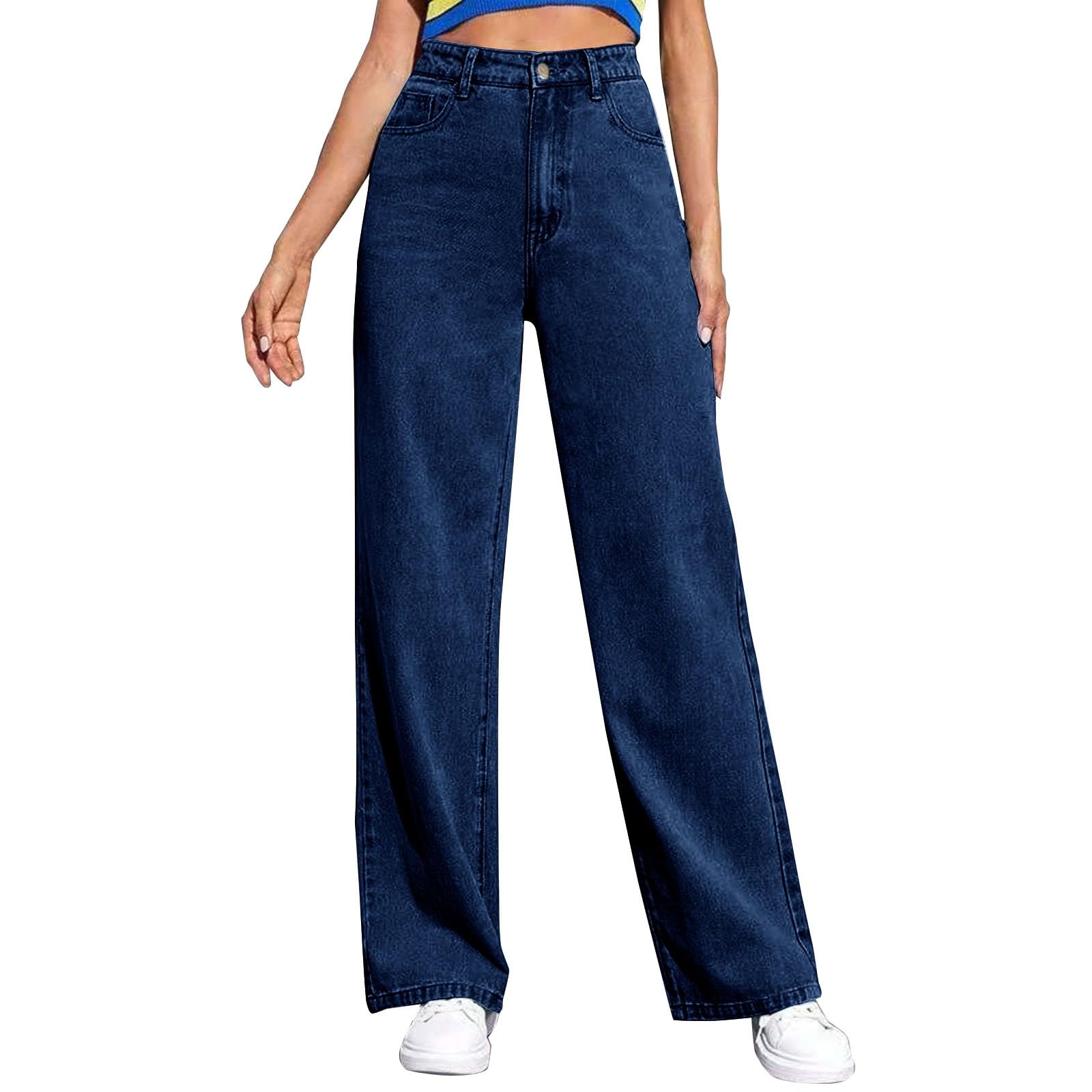 Wide Leg Jeans Shein Jean Taille Haute Wide Leg Pants Pantalon