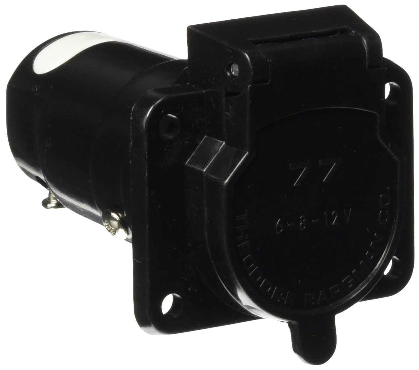 BARGMAN 5077001 7-Way Connector Socket