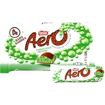 Nestle AERO Peppermint Chocolate Bars Multipack, 4 x 1.44oz. Imported From Canada