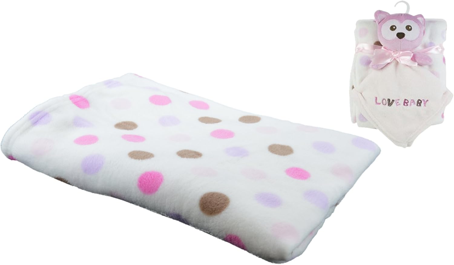 First Steps Plush Toy and Blanket Gift Set BigaMart