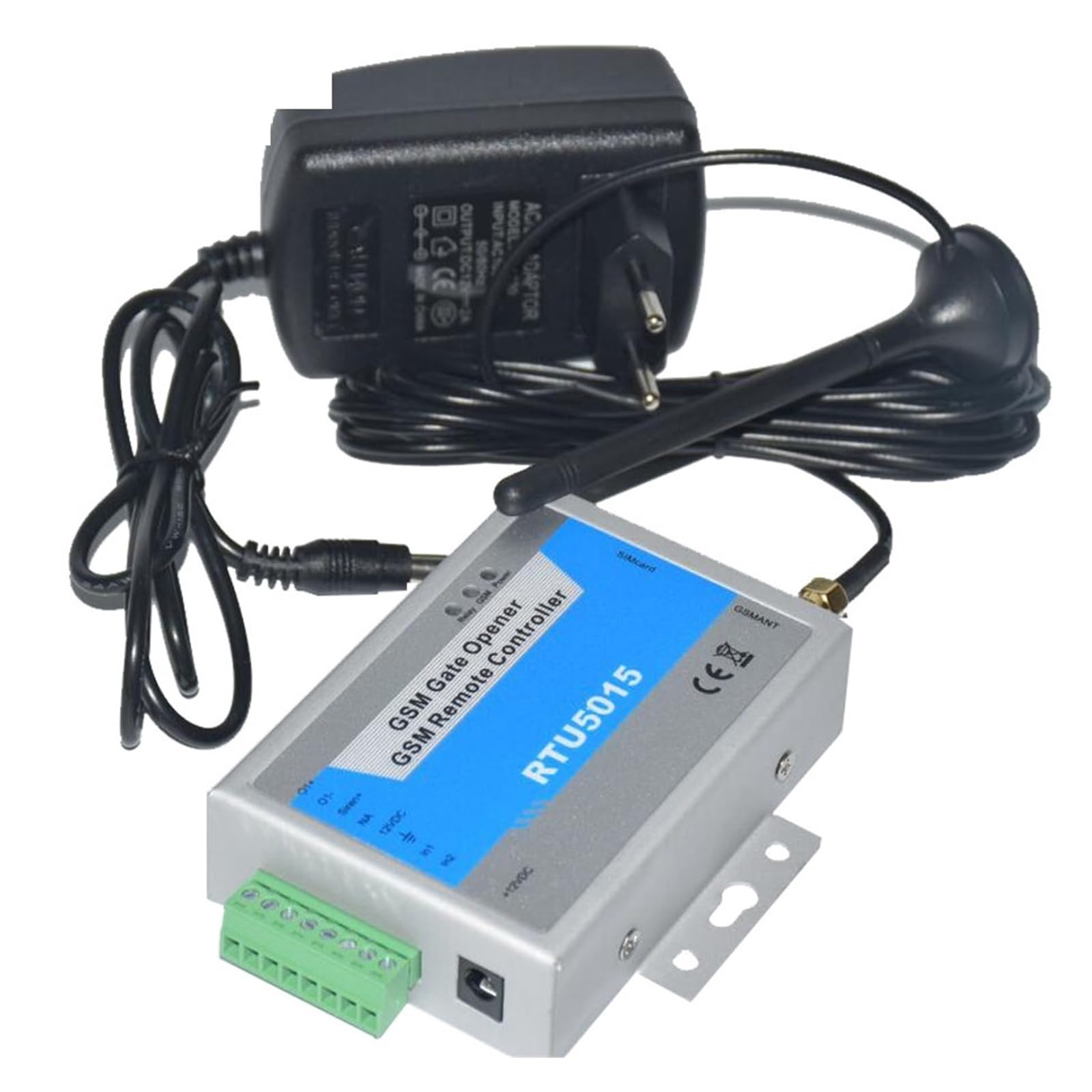Motor para Portón Badodo GSM abridor de puerta interruptor remoto RTU5015 corredera oscilante garaje Control acceso(No adapter)