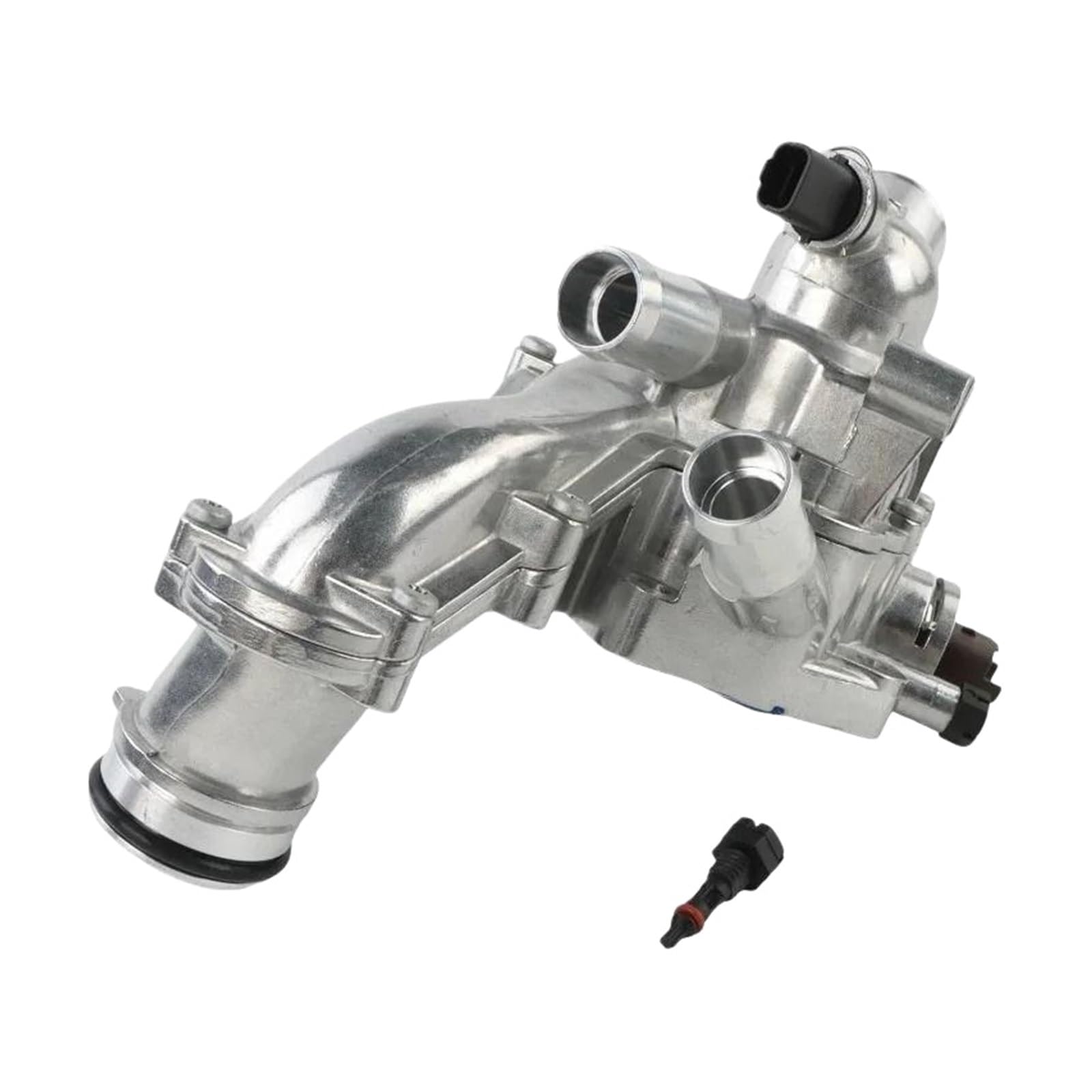 11537534521 Car Engine Upgrade Aluminum Thermostat Housing Assembly Compatible with 2007-2013 Mini Cooper Countryman Paceman 1.6L