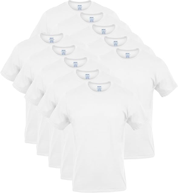 Gildan T-shirts pour hommes en platine