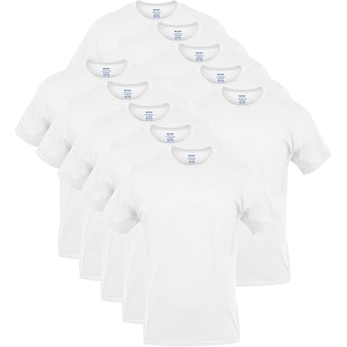 Gildan Men's Crew T-Shirts, Multipack, Style G1100