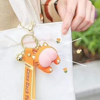 1 Pcs Novelty Fun Keychain Ring for Keyring Lover Gift Set H0