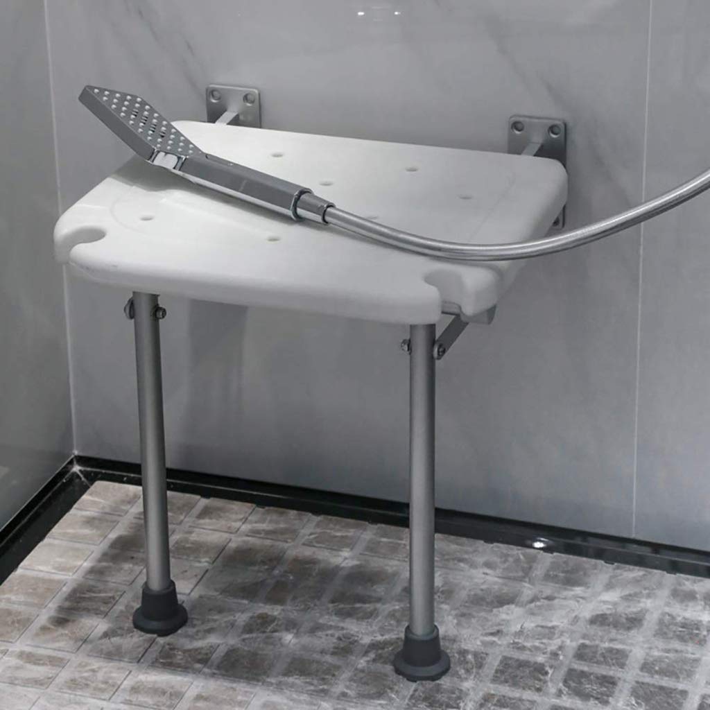 Chaise de douche pliante haut de gamme et tabouret de bain
