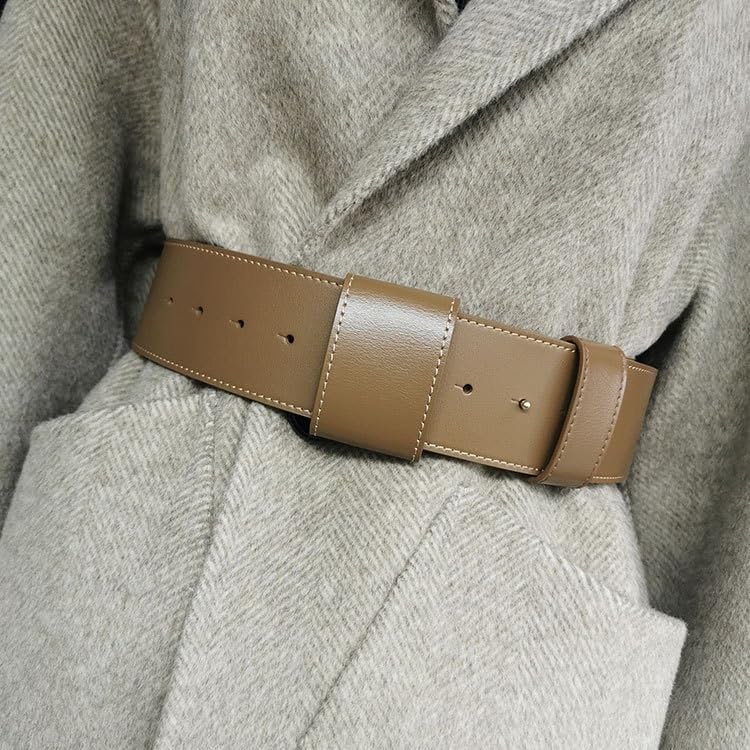 HBJWOV Wide Waistband Women's Suit Decoration Sweater With Dress Versatile Waist Cinching Belt Waist Cinching4