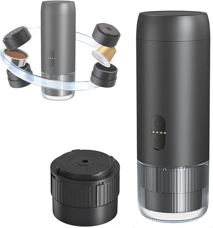 Cafetera Portátil de Expreso 20 Bares con Alimentación USB miniatura 7